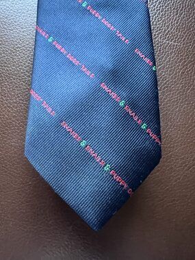 Glynn Navy Snakes & Snails & Puppy Dog Tails Novelty Tie